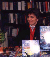Janny at a book signing