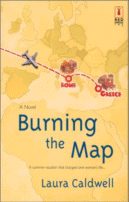 Cover of Burning the Map by Laura Caldwell