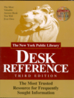 The New York Public Library Desk Reference
edited by Paul Fargis
