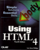 Cover of Using HTML 4
by Lee Anne Phillips
