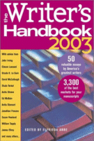 The Writer's Handbook 2003
 edited by Elfrieda Abbe