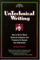 Untechnical Writing
by Michael Bremer