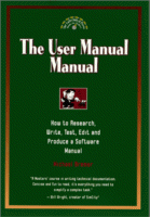 The User Manual Manual
by Michael Bremer