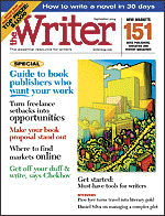 Cover of The Writer Magazine